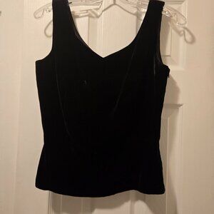 Vintage the J. Peterman Company Velvet Top